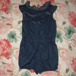 Baby Gap Denim Romper